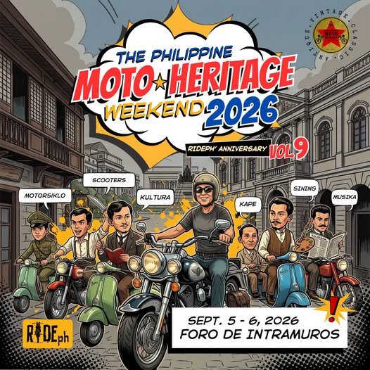 Philippine Moto Heritage Weekend 2026 @ Intramuros