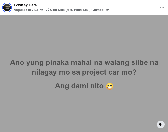I Love This Post – Ano yung pinaka mahal na walang silbe na nilagay mo sa project car mo?