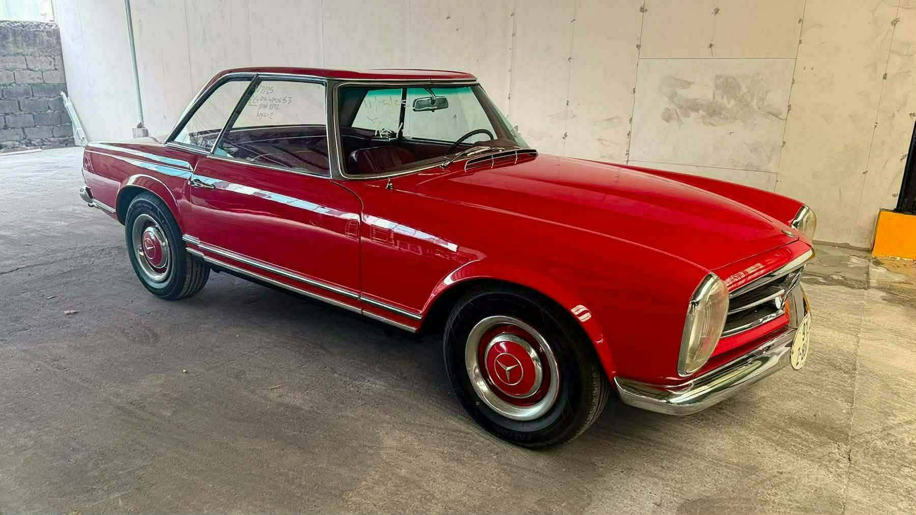 Someone is selling a 44k kms 230SL on FB